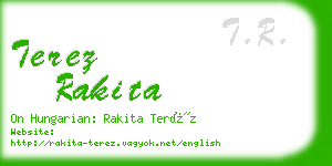 terez rakita business card